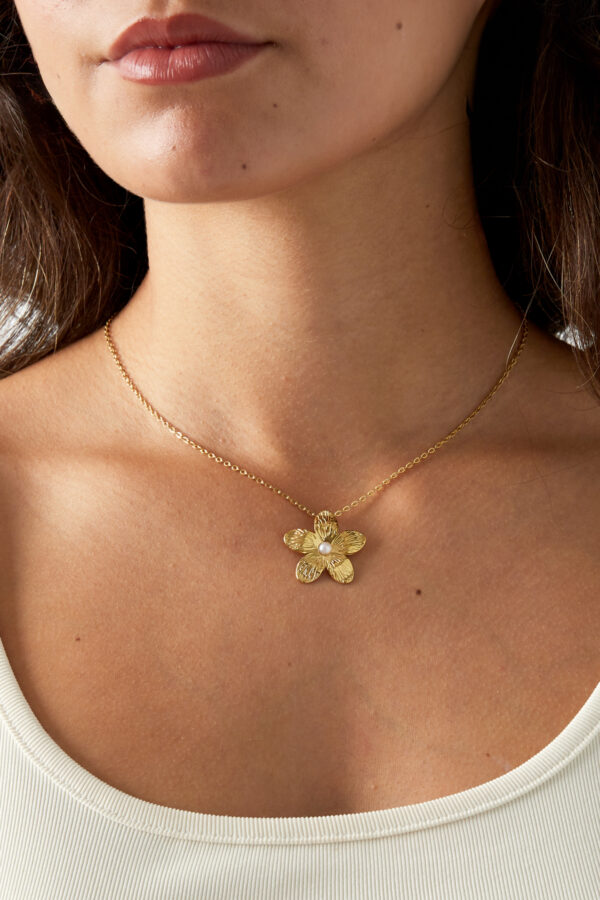 Ketting Pearl Flower