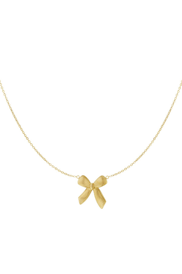 Ketting Striped Bow