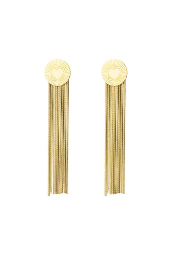 Oorbellen Heart Stripes