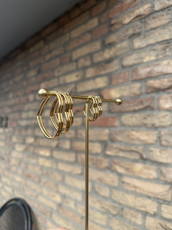 Oorbellen basic heart Goud