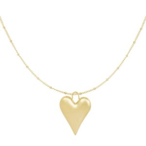 Ketting Big Hearted Goud