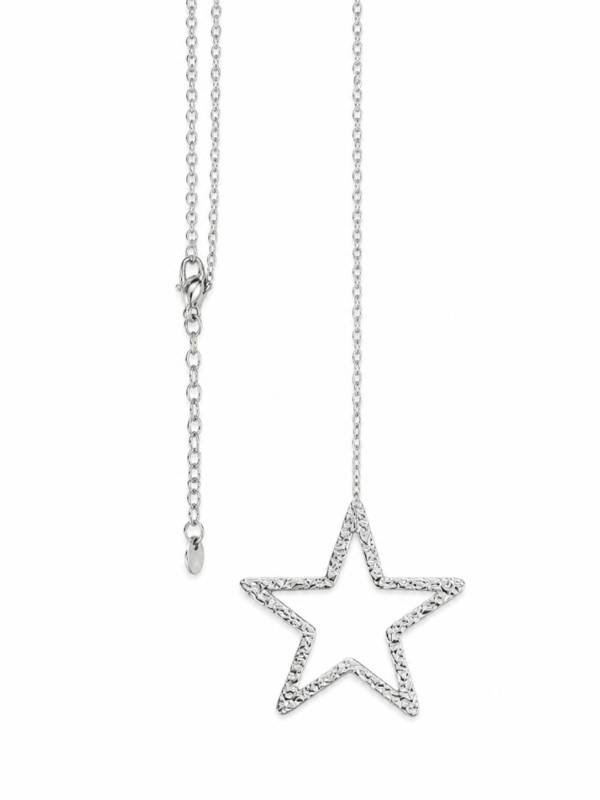 Ketting Huge Star Zilver
