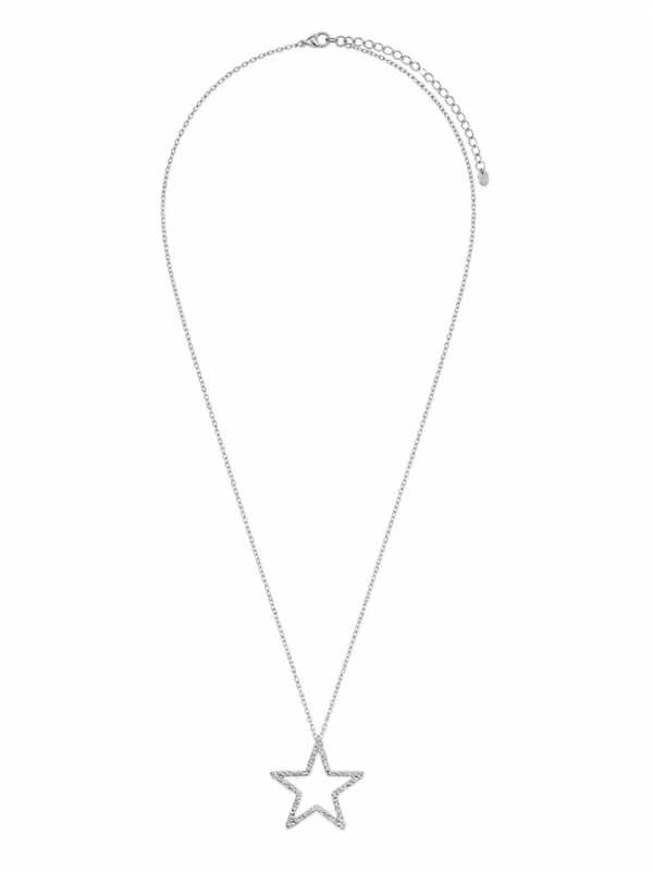 Ketting Huge Star Zilver