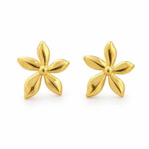 Oorbellen Blooming Goud