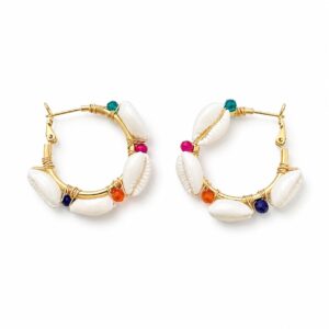 Oorbellen Colorful Shell