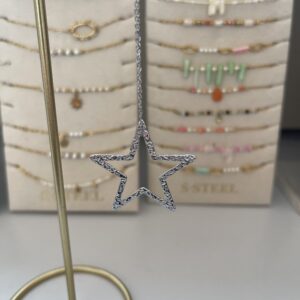 Ketting Huge Star Zilver