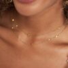 Ketting Morningstar Goud