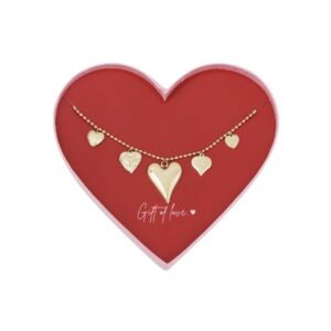 Ketting Bedel Love Goud