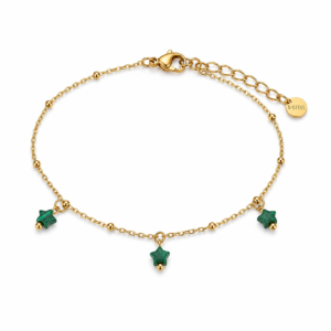 Armband Green Star Goud