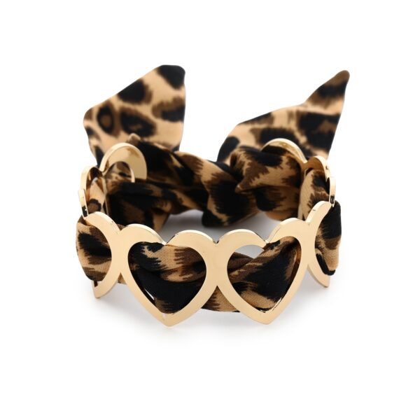 Bangle Leopard Love Goud