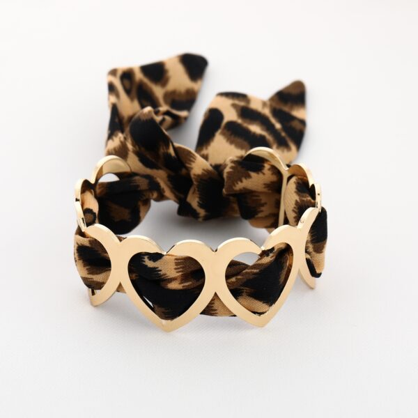 Bangle Leopard Love Goud