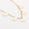 Ketting Pearl Heart Goud