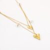 Ketting Puck Goud