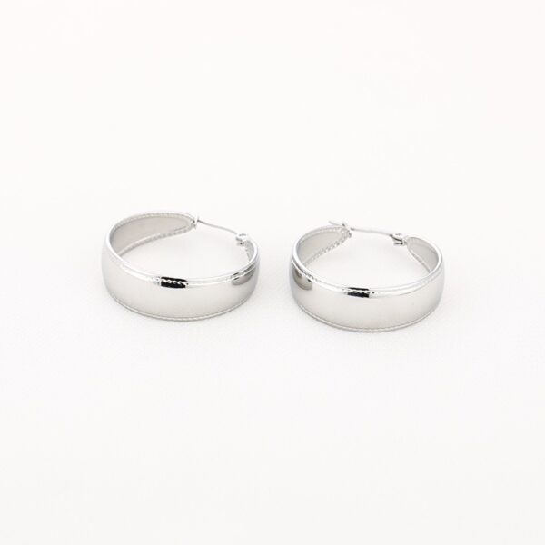 Oorbellen Small Flat Hoops