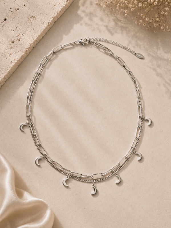 Ketting Moonlight Zilver